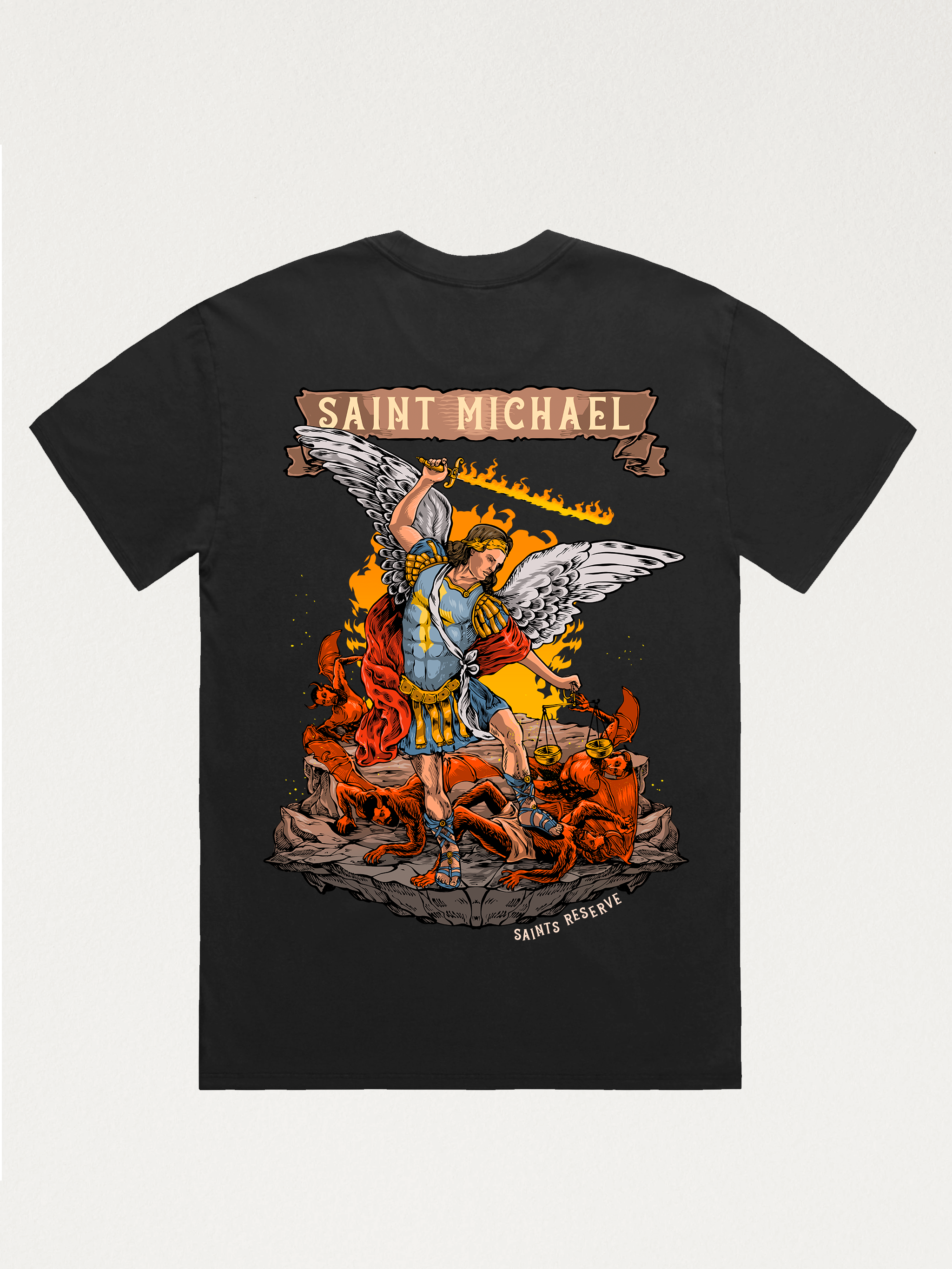 Saint Michael the Archangel Shirt – Saints Reserve Saint Michael the Archangel Shirt – Saints Reserve