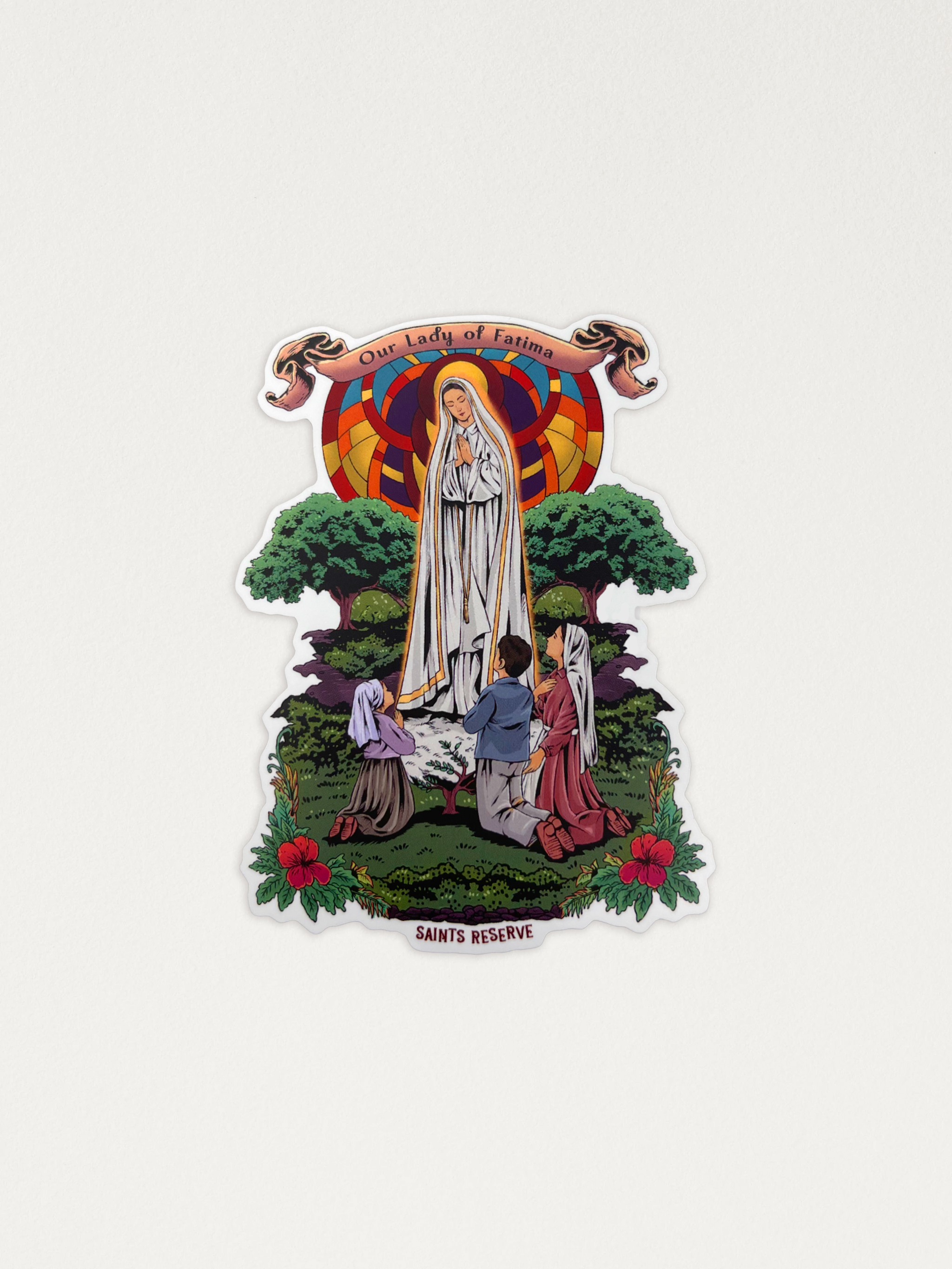 Our Lady of Fatima Sticker