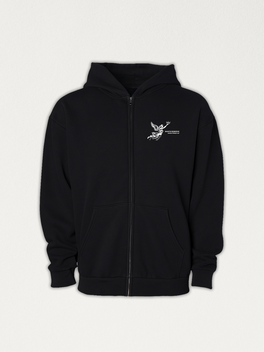 Crowning of the Thorns Good Friday 24 Zip Up Hoodie