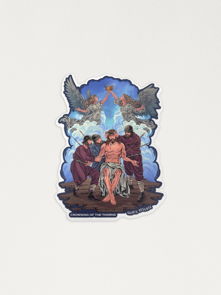 Crowning of the Thorns Sticker