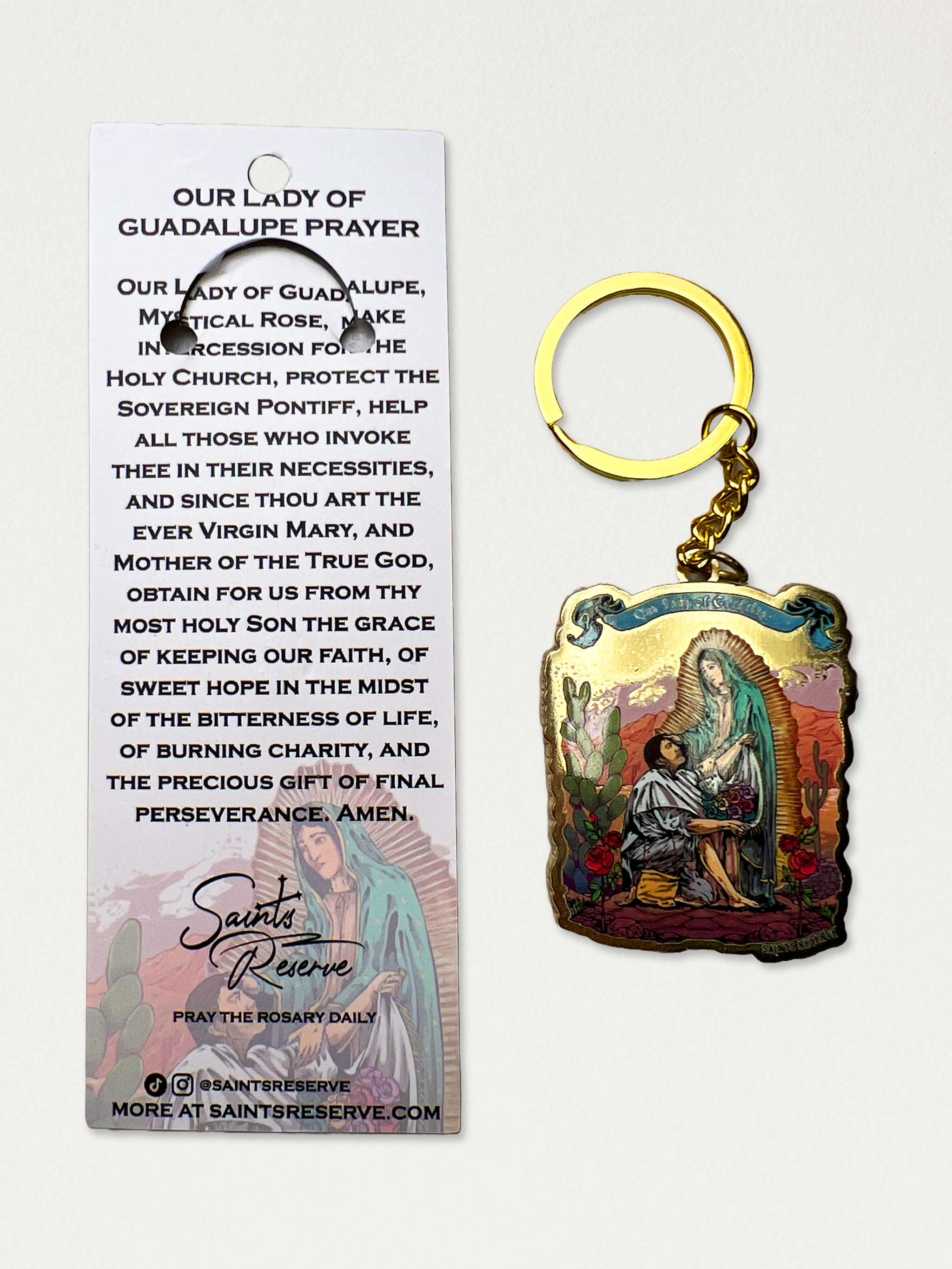 Our Lady of Guadalupe Keychain