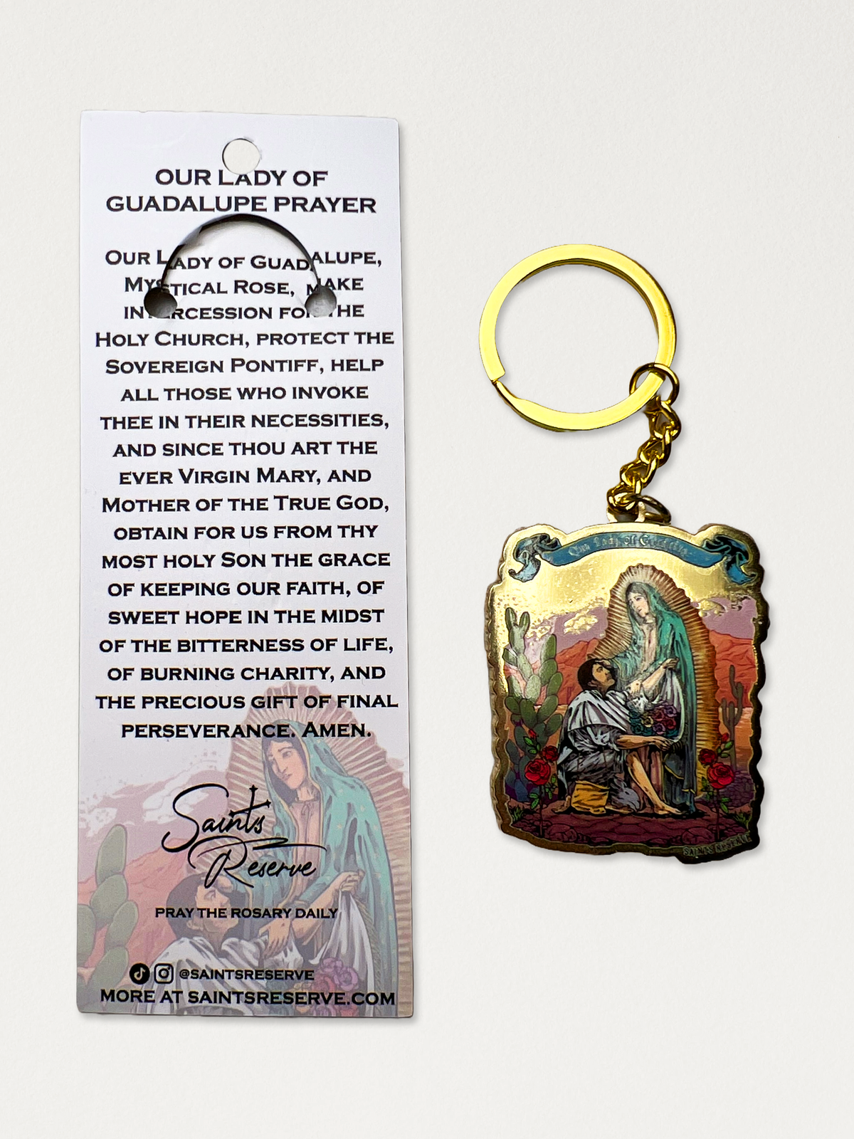 Our Lady of Guadalupe Keychain