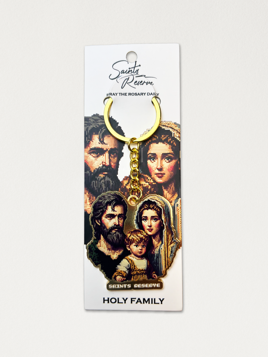 Holy Family Keychain