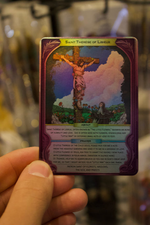 Holographic Saint Card Pack (7 Cards)