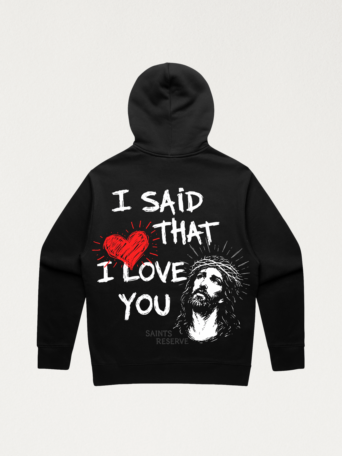 SAINTS RESERVE – I LOVE YOU SWEATER