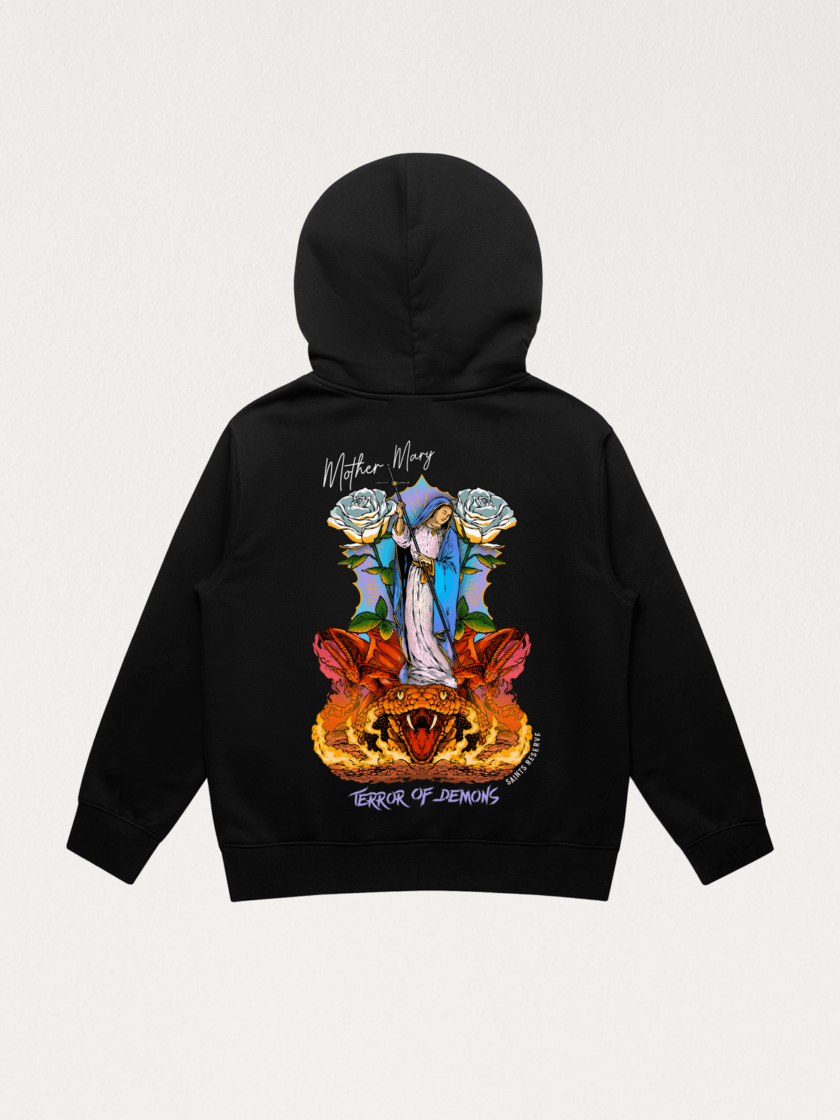 Youth Mother Mary Sweater Back