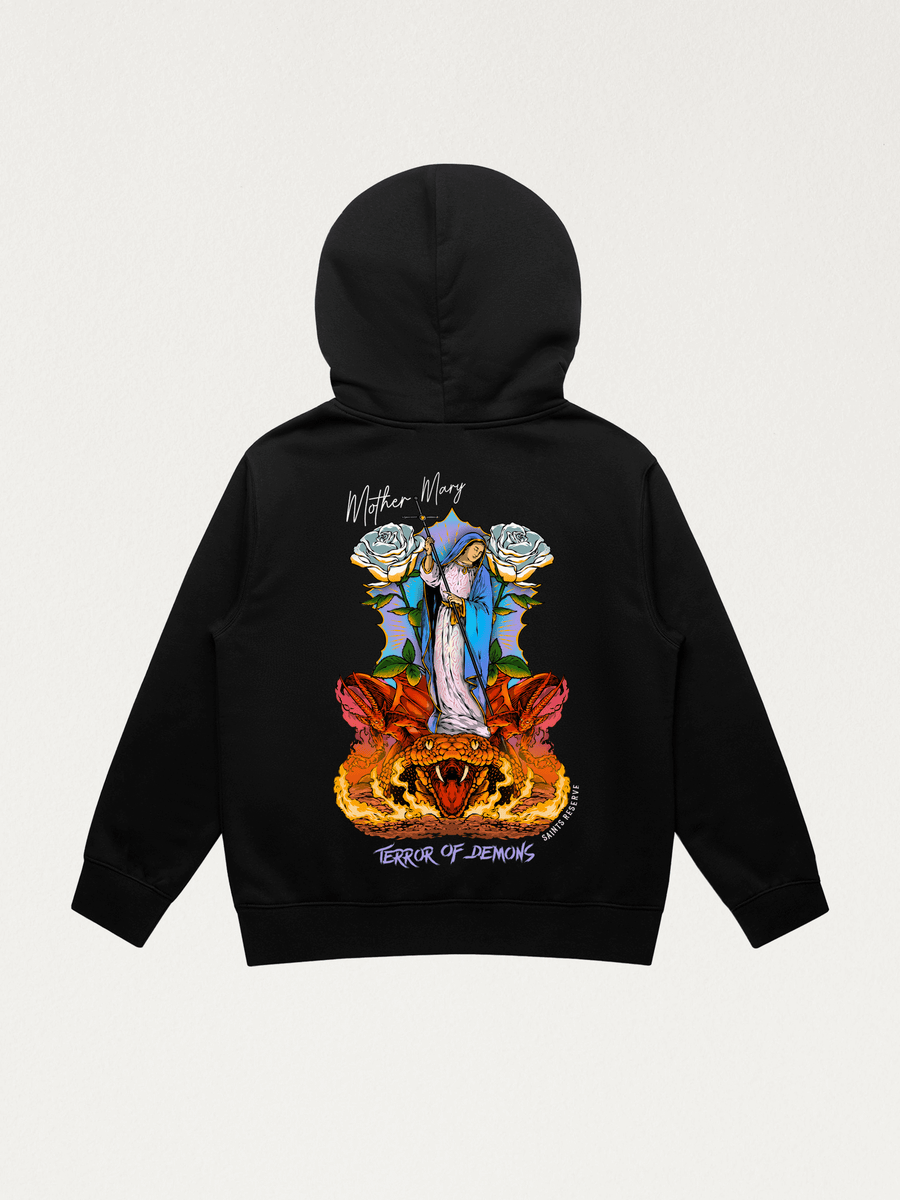 Youth Mother Mary Sweater Back