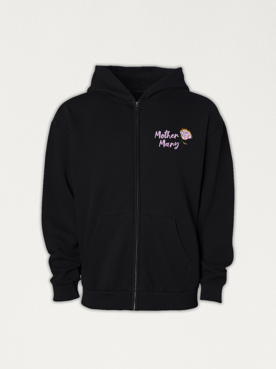 Mother Mary Terror of Demons Zip Up Hoodie