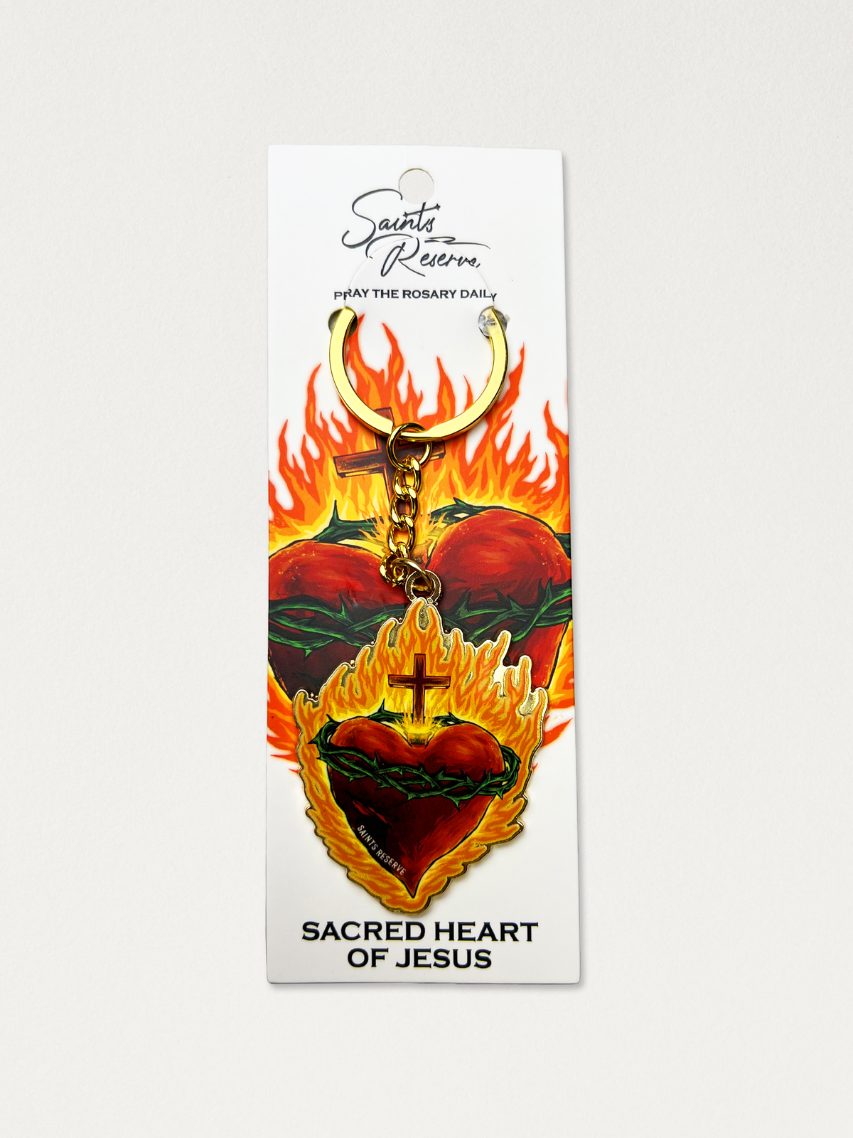 Sacred Heart of Jesus Keychain