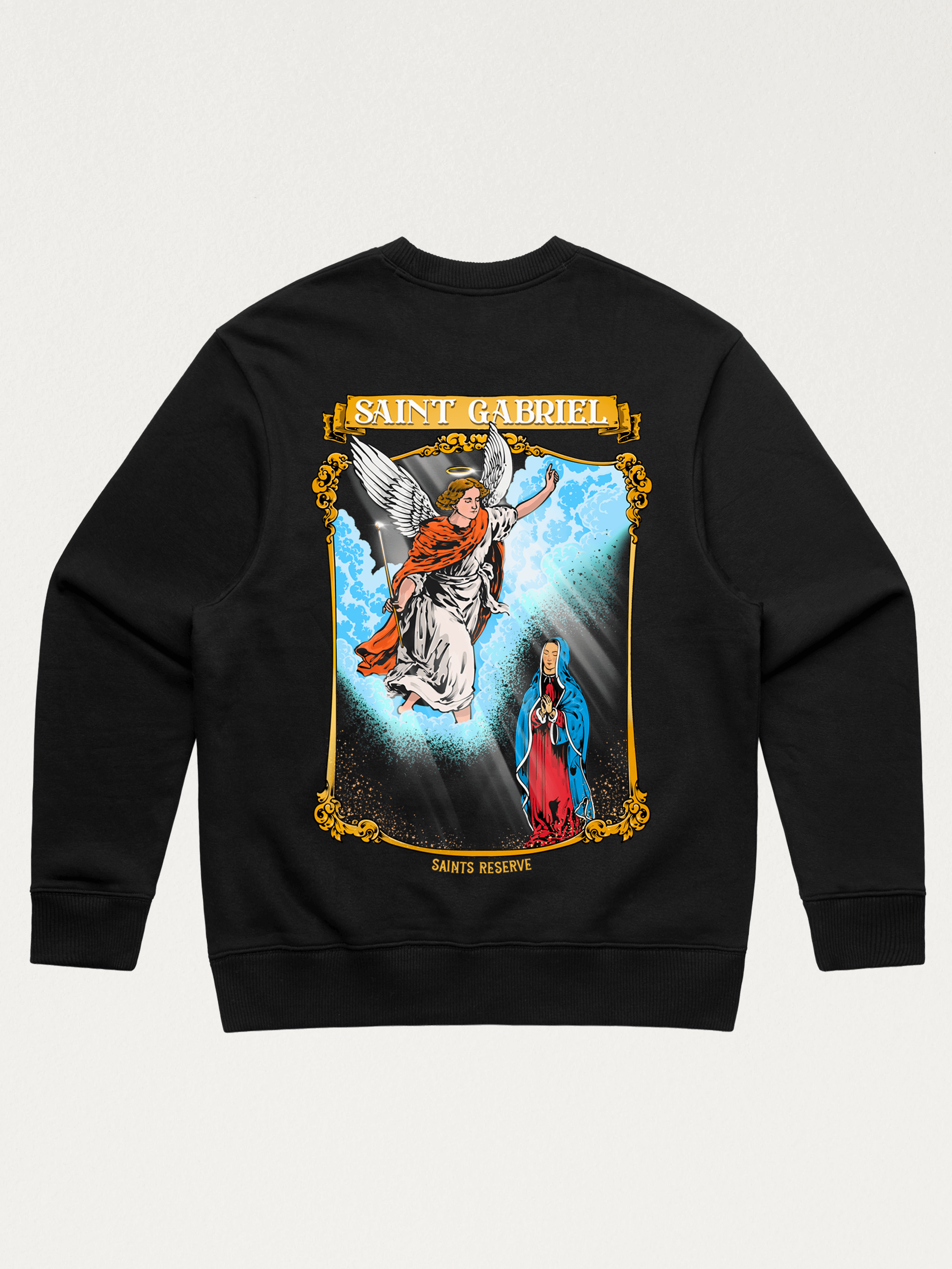 Saint Gabriel Crewneck back