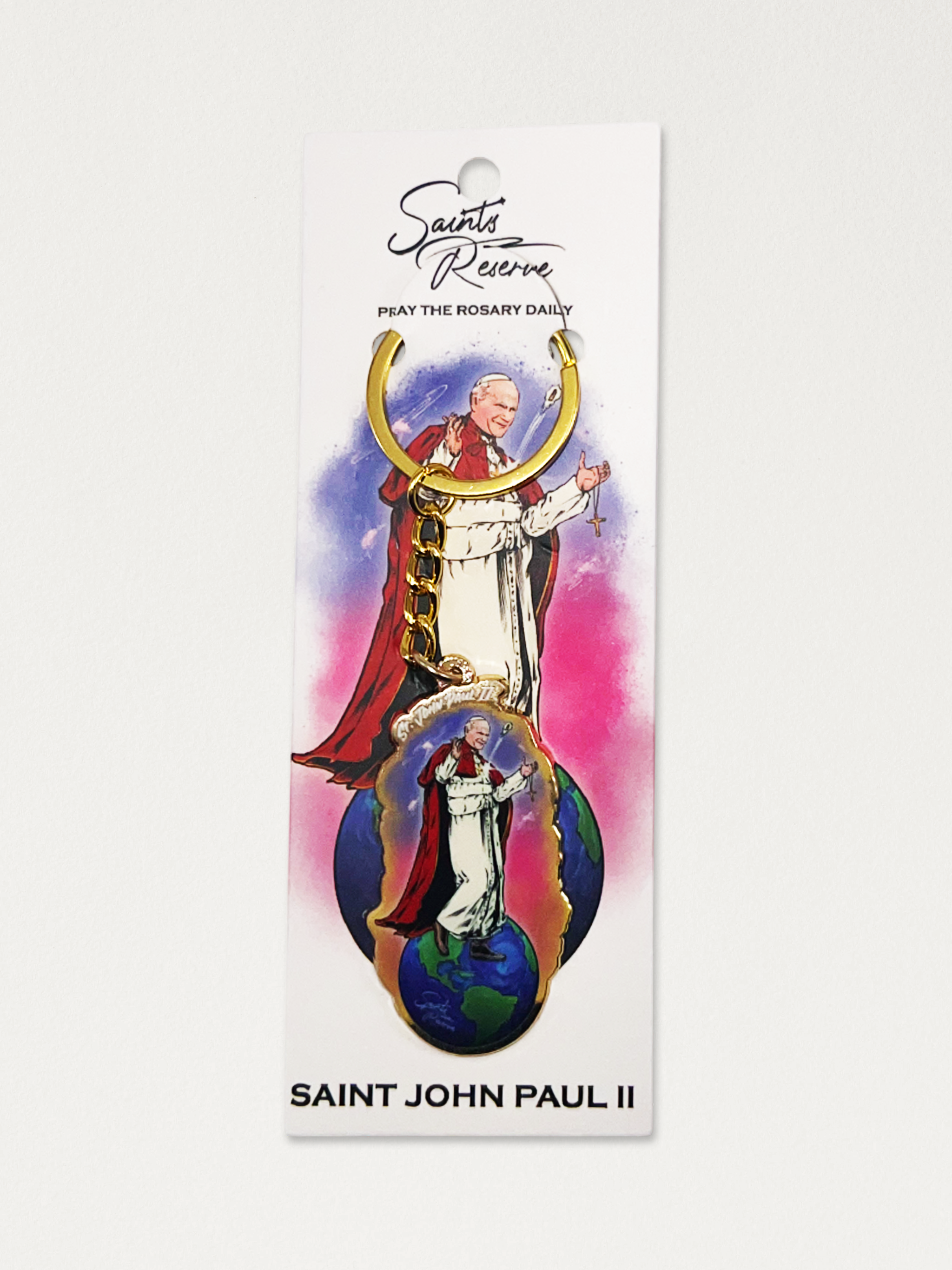 Saint John Paul II Keychain