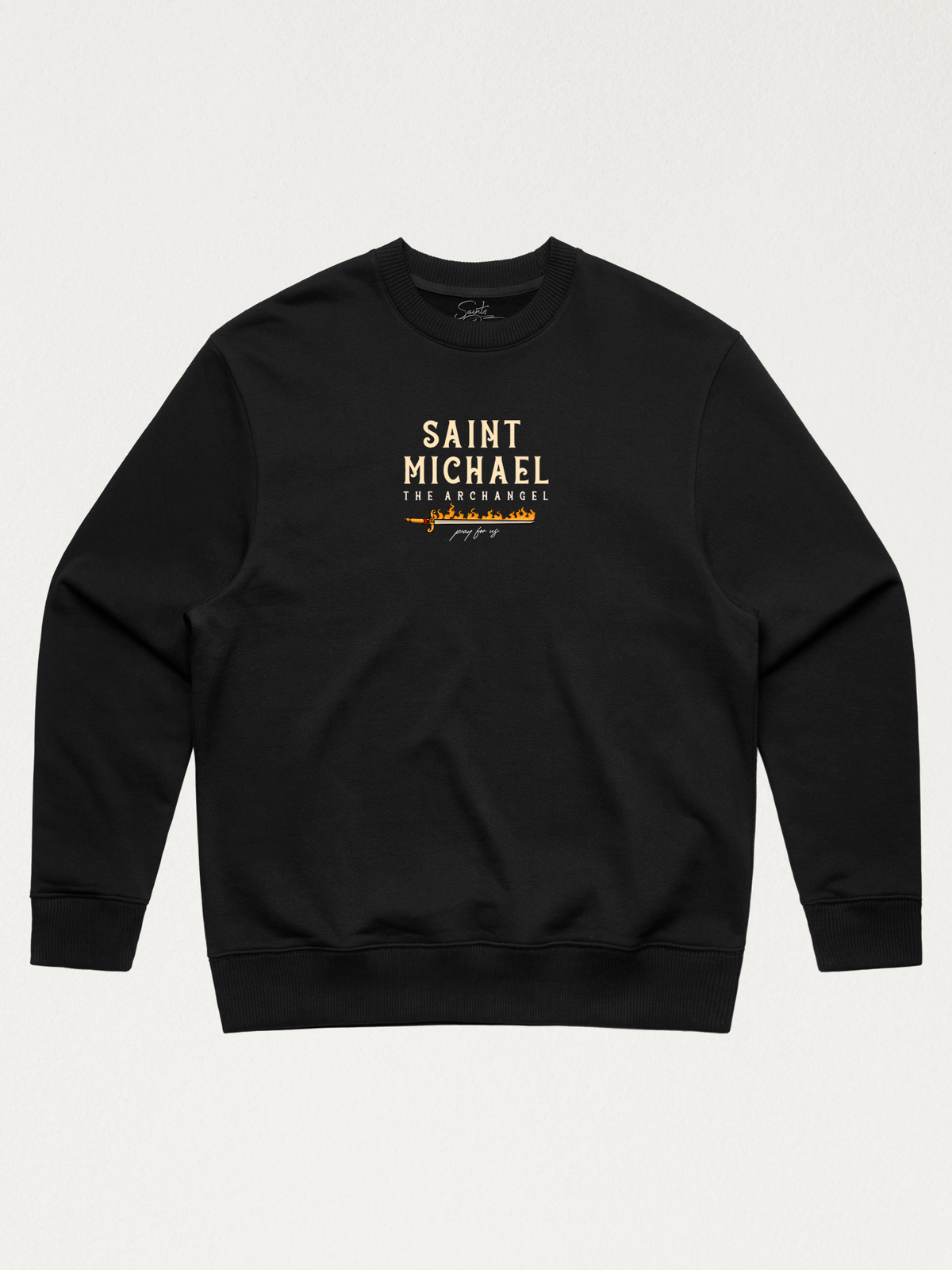 Saint Michael the Archangel Crewneck