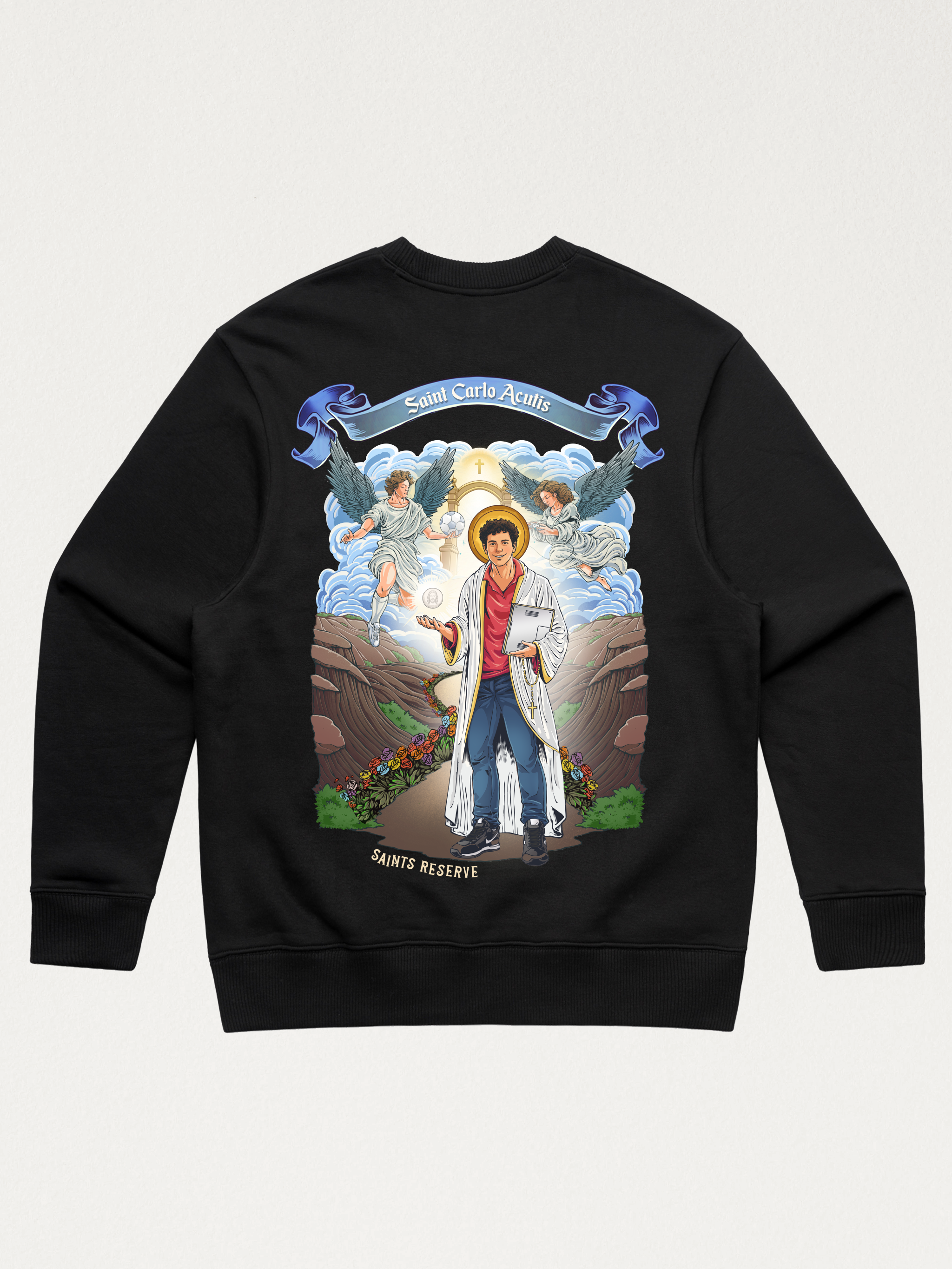 Saint Carlo Acutis Crewneck