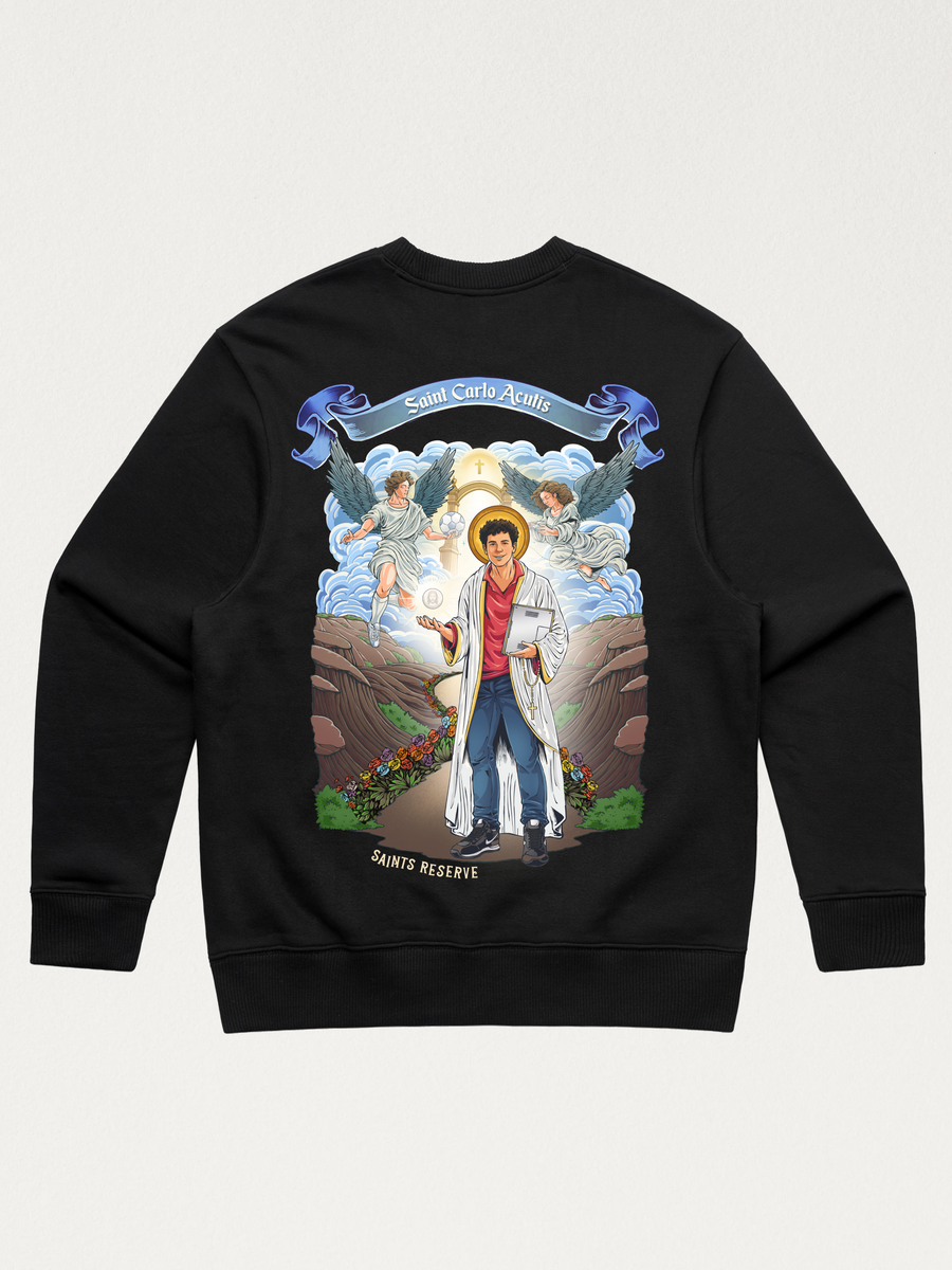 Saint Carlo Acutis Crewneck