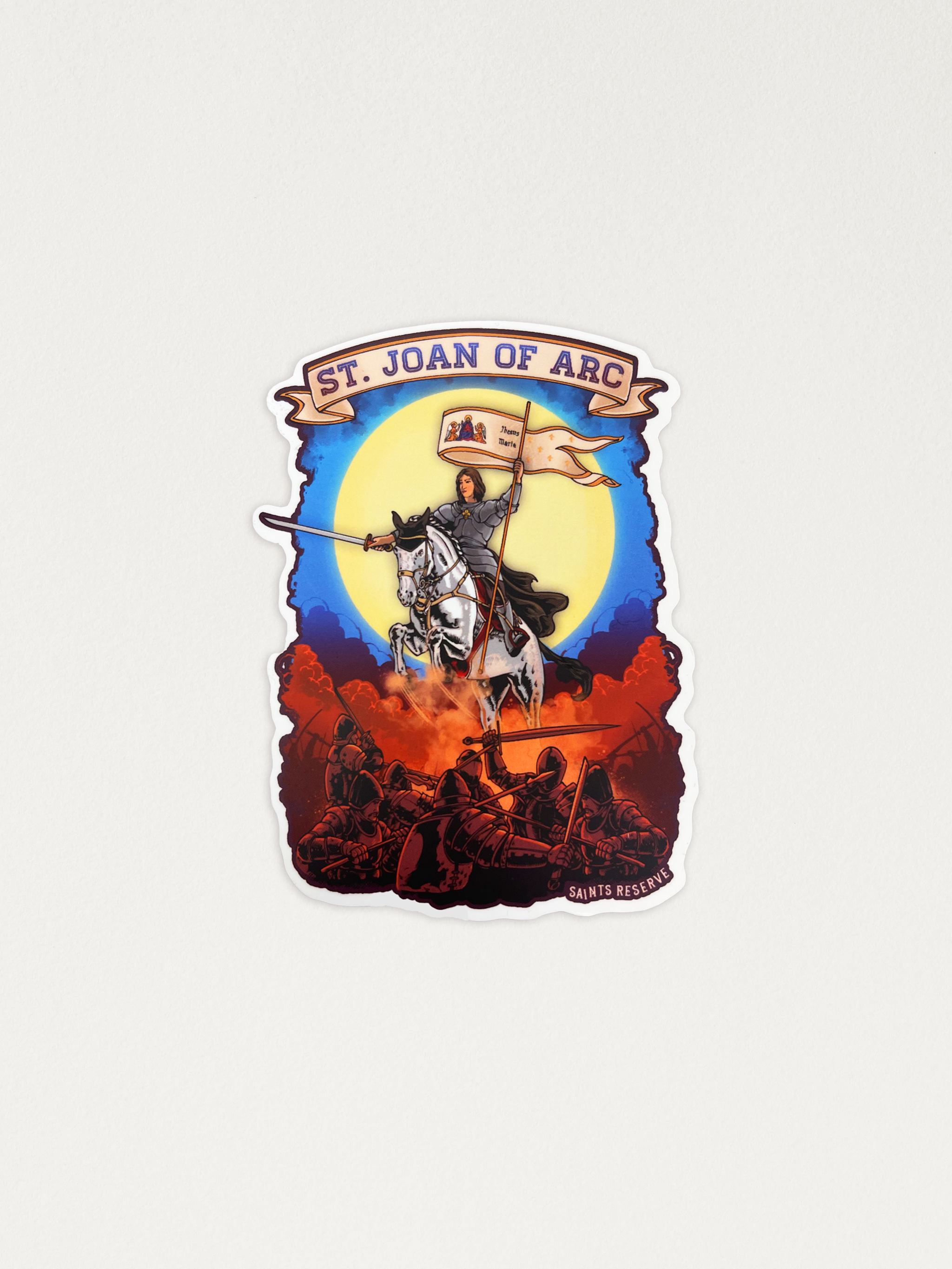 Saint Joan of Arc Sticker