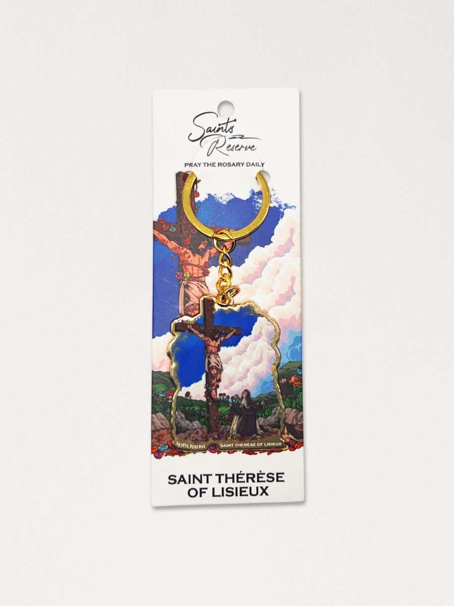 Saint Thérèse of Lisieux Keychain