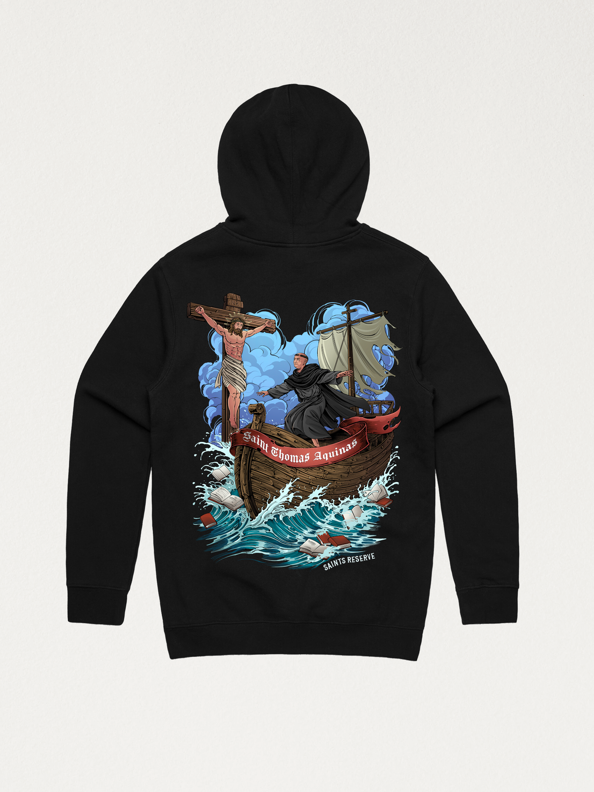 Saint Thomas Aquinas Zip Up Hoodie