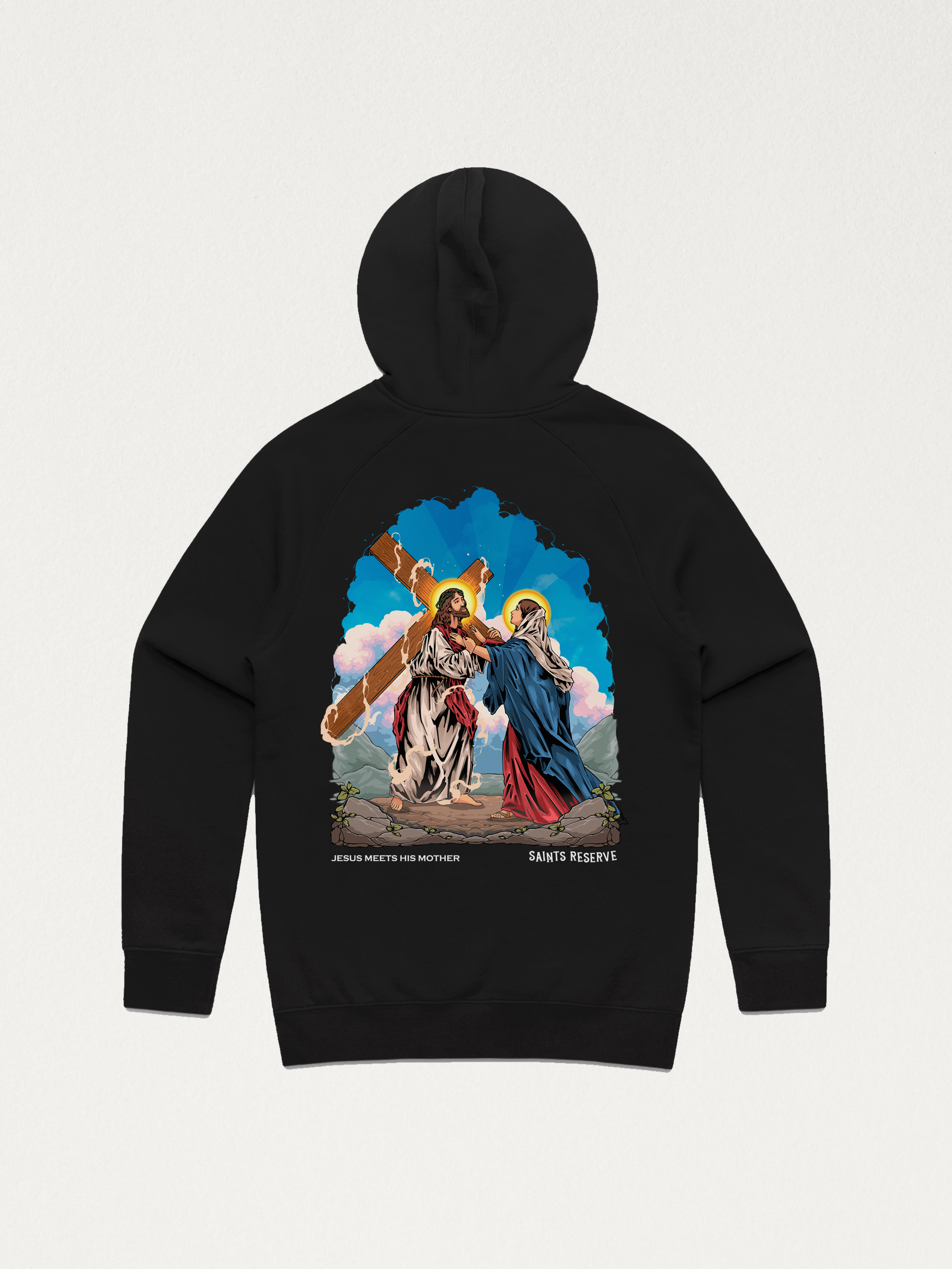 Jesus Sweater Back